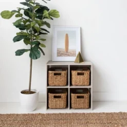 Socalle Cube Organizer Natural - Signature Design By Ashley