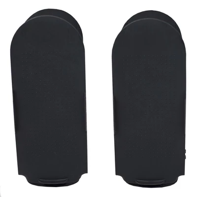 Home Basics Adjustable Plastic Shoe Space Saver, Black - Image 4