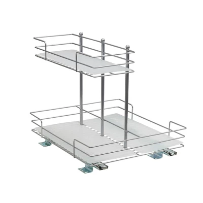 Household Essentials Double-Sided Pantry Organizer Nickel - Image 4