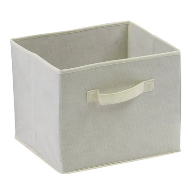 Set Of 6 Capri Foldable Fabric Baskets Beige - Winsome