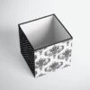 Bacati - Classic Damask White/black Storage Box Small
