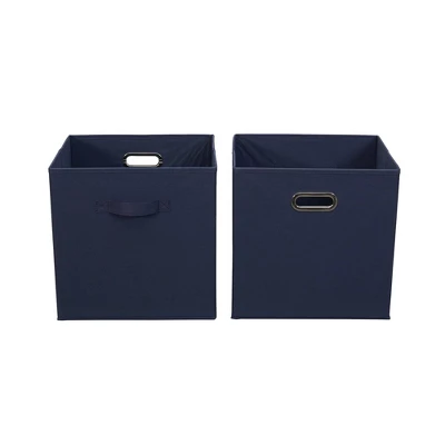 Household Essentials 2pc 12" X 13" Fabric Storage Bin Set - Image 5