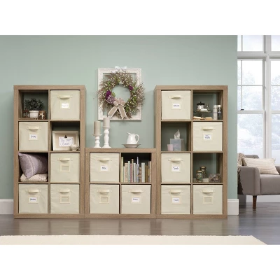 Stow Away 8 Cube Organizer Lintel Oak - Sauder - Image 4