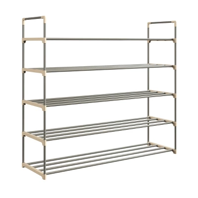 Hastings Home Five-Tier 30-Pair Shoe Storage Rack - Image 5