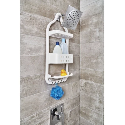 Cade Shower Caddy White - IDESIGN - Image 2