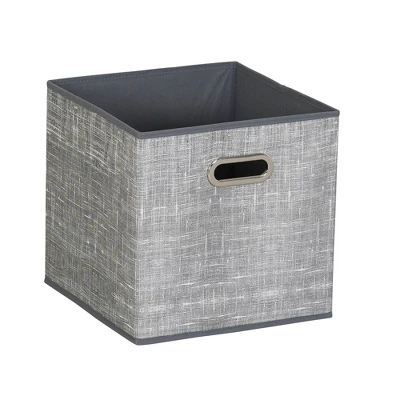 Household Essentials 11" Set Of 6 Storage Bins Gray - Image 2
