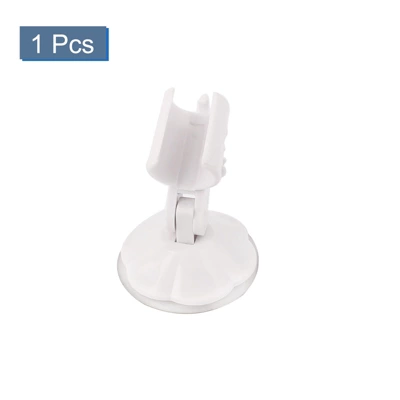 Unique Bargains Plastic Wall Mounted Hand-Held Shower Head Suction Cup Hose Grip 1 Pc - Image 2