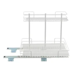 Household Essentials Double-Sided Pantry Organizer White
