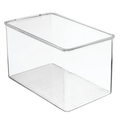 MDesign Plastic Stackable Toy Storage Bin Box With Lid - Image 5