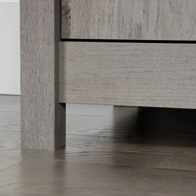 Cannery Bridge Storage Wall Mystic Oak - Sauder - Image 5