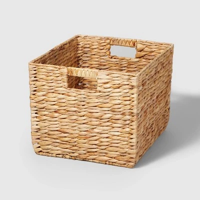 Woven Water Hyacinth Milk Crate - Brightroom™ - Image 4