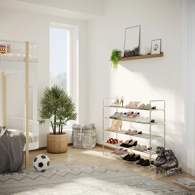 Hastings Home Five-Tier 30-Pair Shoe Storage Rack - Image 2