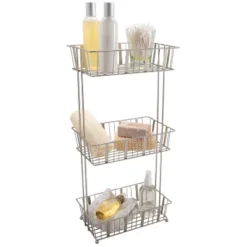 Three Tier Aristo Spa Tower Silver - Laura Ashley