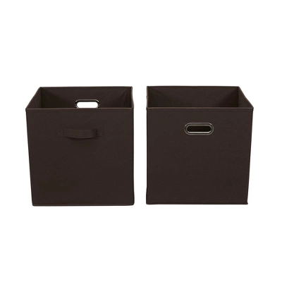Household Essentials 2pc 12" X 13" Fabric Storage Bin Set - Image 3
