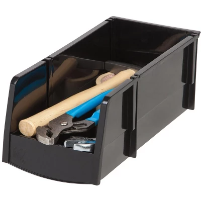 IRIS USA Stackable Plastic Food Storage Bin - Image 2