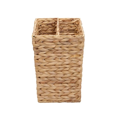 Household Essentials Side-by-Side Magazine Rack Hyacinth - Image 2