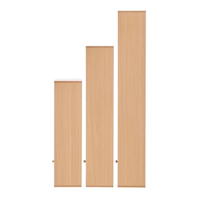 59" Set Of 3 Slim Cube Shelf Unit Towers - Danya B. - Image 10