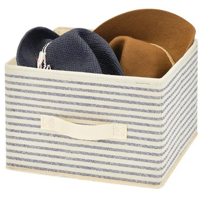 MDesign Soft Fabric Closet Storage Organizer Cube Bin, 10 Pack - Image 5