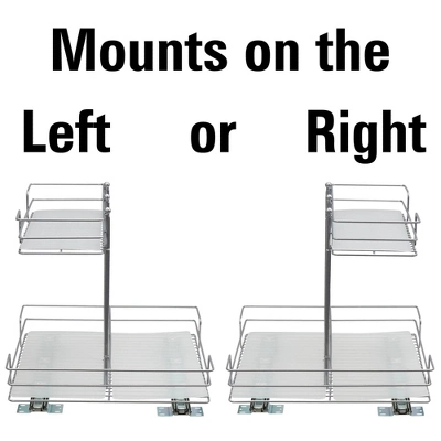 Household Essentials Double-Sided Pantry Organizer Nickel - Image 7