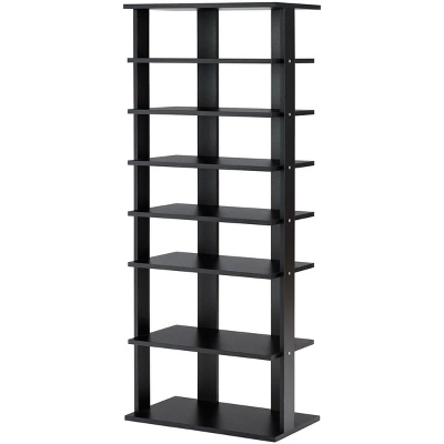 Patented 7-Tier Dual Shoe Rack Practical Free Standing Shelves Storage Shelves Concise - Image 8