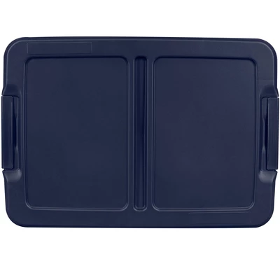 Home Logic 29qt 6pk Storage Bins Clear - Image 3