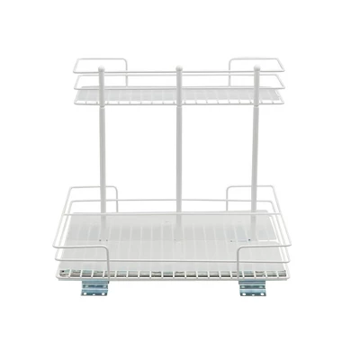 Household Essentials Double-Sided Pantry Organizer White - Image 2