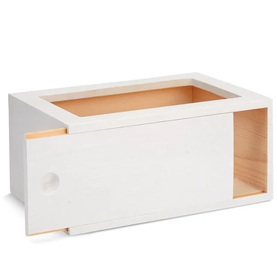 Farmlyn Creek Dryer Sheet Holder For Laundry Room Organization, Farmhouse-Style Decor, Dryer Sheet Box Cover, Holds 120 Sheets, White, 8x5x4 In - Image 7