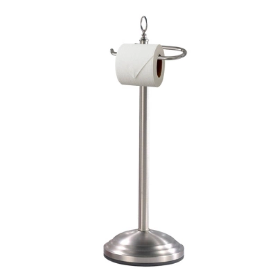 Freestanding Toilet Tissue Holder Brushed Nickel - Nu Steel - Image 4