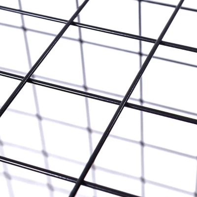 Costway 6 Cube Grid Wire Organizer Wardrobe Shelves Bookcase DIY - Image 3