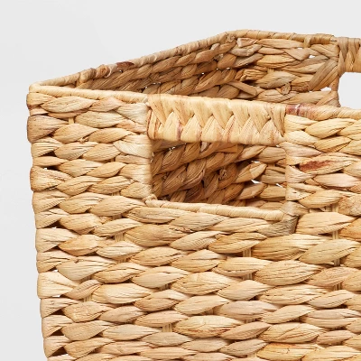 Woven Water Hyacinth Milk Crate - Brightroom™ - Image 2