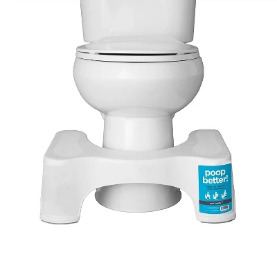 7" The Original Bathroom Toilet Stool White - Squatty Potty - Image 4