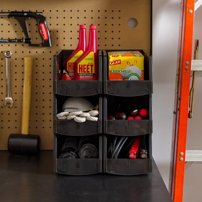 IRIS USA Stackable Plastic Food Storage Bin - Image 3