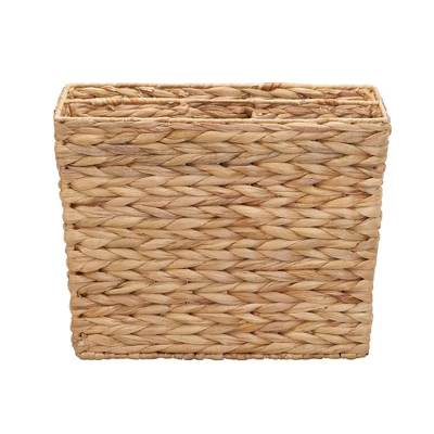 Household Essentials Side-by-Side Magazine Rack Hyacinth