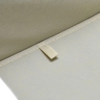 Household Essentials Stacking Storage Boxes With Laminate Top Coastal Oak - Image 3