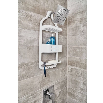 Cade Shower Caddy White - IDESIGN - Image 3