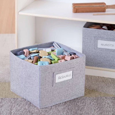 Guidecraft EdQ 2-Shelf Open Storage - 24" - Image 2