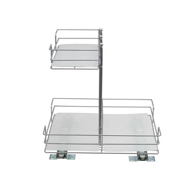 Household Essentials Double-Sided Pantry Organizer Nickel - Image 6