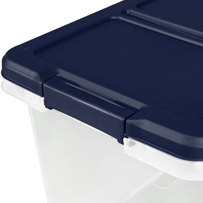 Home Logic 29qt 6pk Storage Bins Clear - Image 5