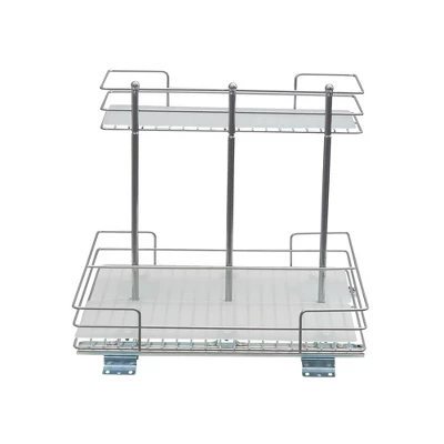 Household Essentials Double-Sided Pantry Organizer Nickel - Image 3