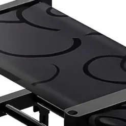 WOWLIVE 9-Tier Large Stackable Metal Shoe Rack Shelf Storage Tower Unit Cabinet Organizer For Closets, Fits 50 To 55 Pairs, Black