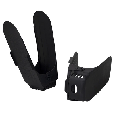 Home Basics Adjustable Plastic Shoe Space Saver, Black - Image 6