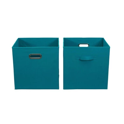 Household Essentials 2pc 12" X 13" Fabric Storage Bin Set - Image 2