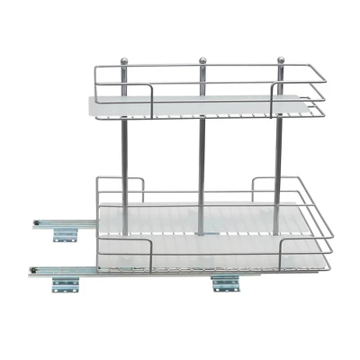 Household Essentials Double-Sided Pantry Organizer Nickel - Image 2