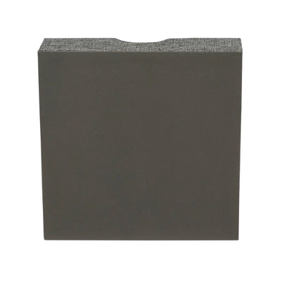 Household Essentials Set Of 2 9-Section Drawer Trays Graphite Linen - Image 7