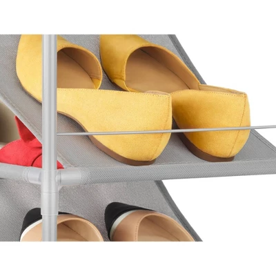 Whitmor Spacemaker Shoe Tower Gray - Image 2