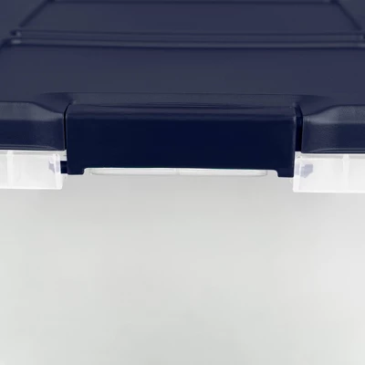 Home Logic 29qt 6pk Storage Bins Clear - Image 4