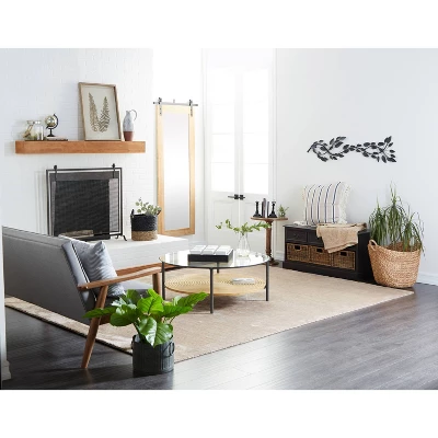 19" X 20" X 18" Brown Sea Grass Contemporary Storage Basket - Olivia & May - Image 12