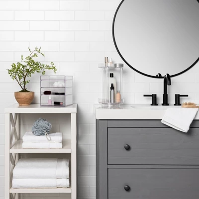 Spinning Turntable Makeup Organizer Clear - Brightroom™