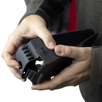 Home Basics Adjustable Plastic Shoe Space Saver, Black