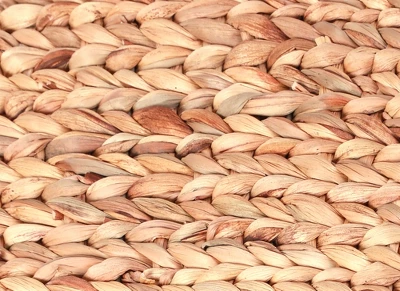 Vintiquewise Rustic Water Hyacinth Vanity Bathroom Set, Set Of 4 - Magazine Basket, Tissue Roll Holder, Tissue Box Cover, And Wastebasket - Image 9